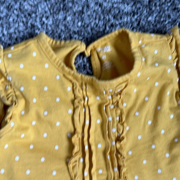 3 piece simple joys by Carter’s Toddler girl set 3T: 2 tops matching leggings - Picture 3 of 5